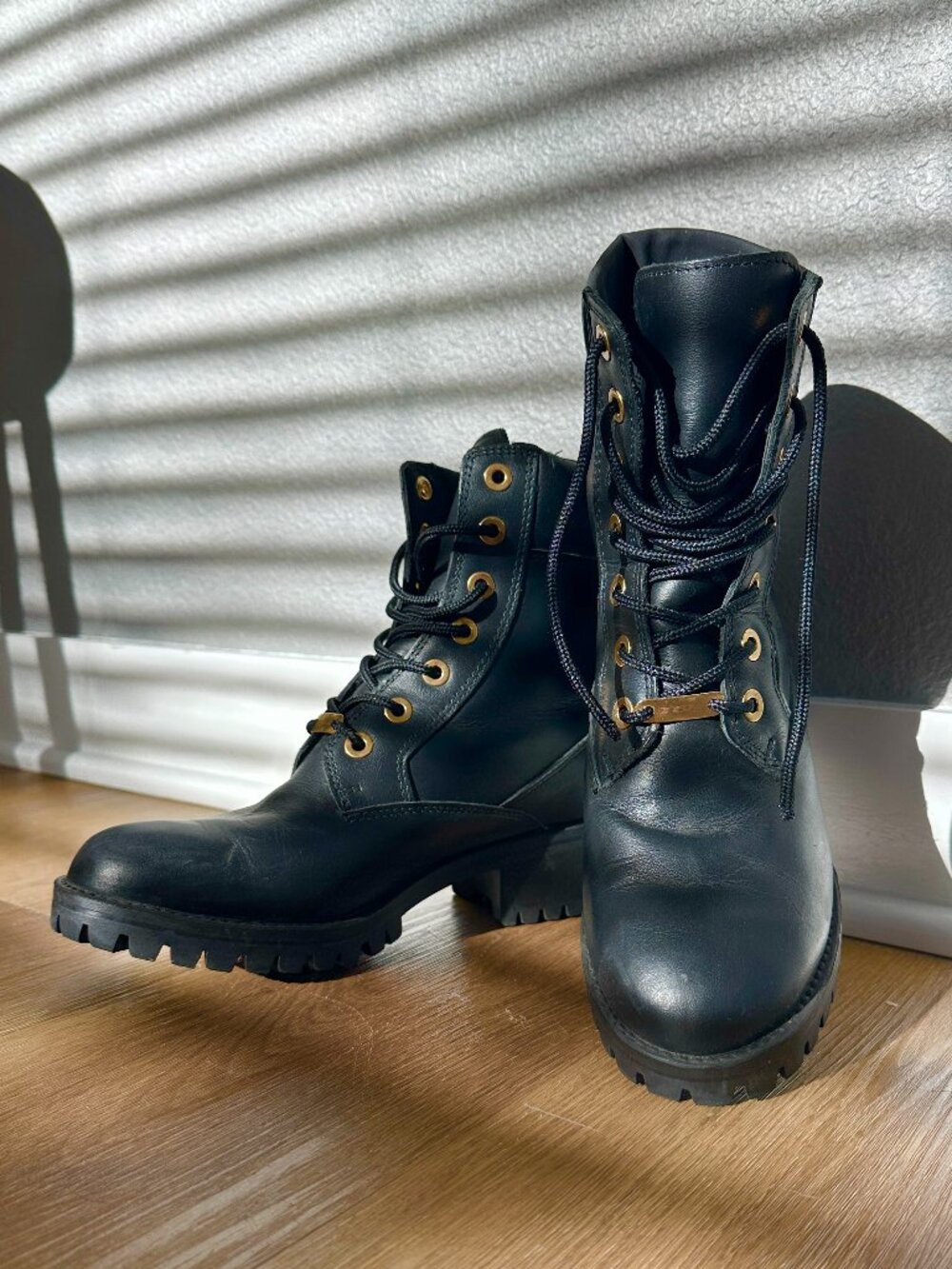 TCX Lady Smoke WP Women Motorcycle Boots, Size EU 39 (US 7), Black